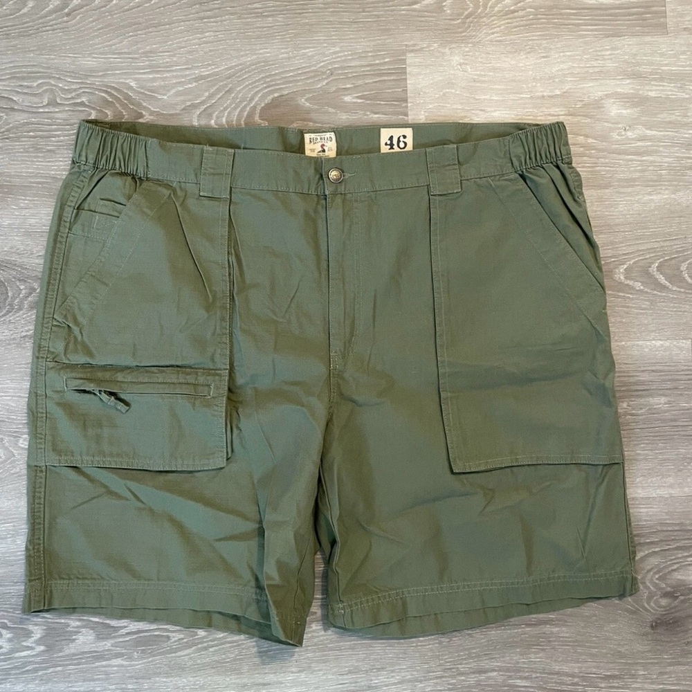 RedHead Olive Cargo Shorts